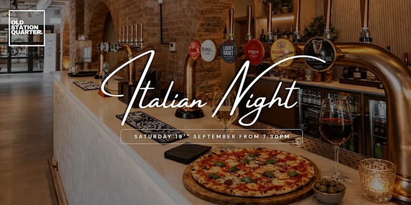 Italian Night at Old Station Quarter