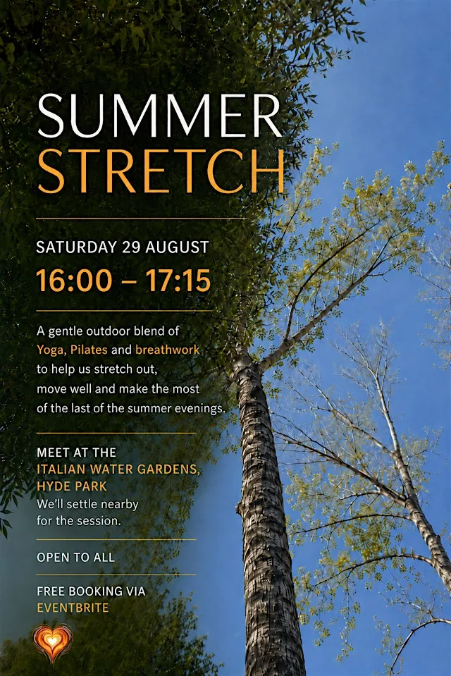 Summer Stretch | Gentle Yoga + Pilates in the Park