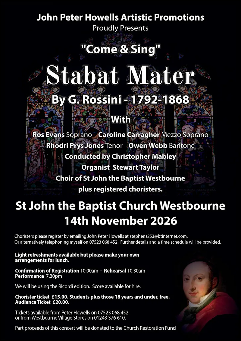 Come and Sing. With audience