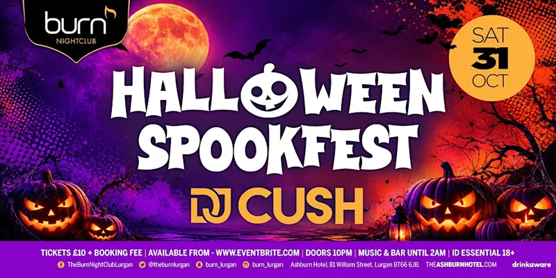 Halloween Spookfest at The Burn Nightclub