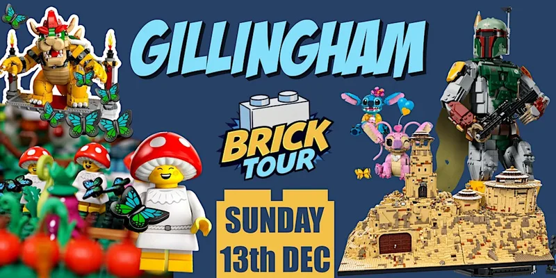 Brick Tour Gillingham – Rare & Retired Sets, Displays & Family Fun