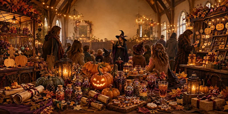 An Afternoon of Autumn Magic: Pumpkins, Halloween Crafts & Pop-Up Stalls