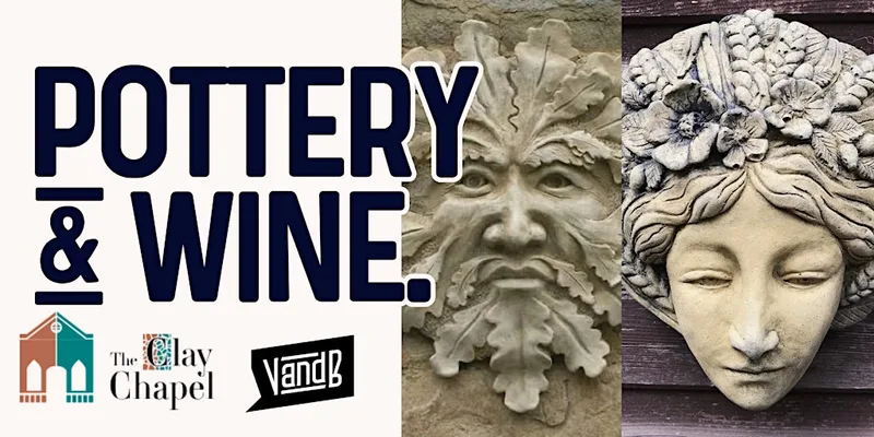 Pottery and Wine