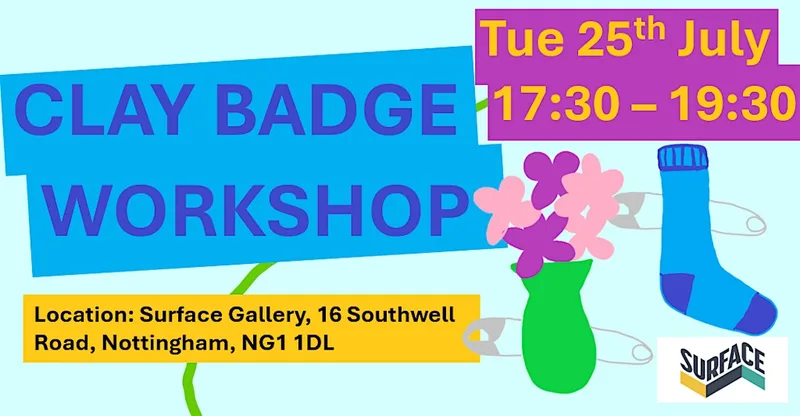 Clay Badge Making Workshop