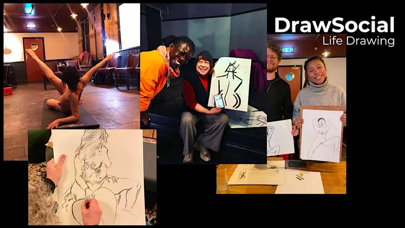 DrawSocial Life Drawing : Riverside Creative Evenings in Putney (Thursdays)
