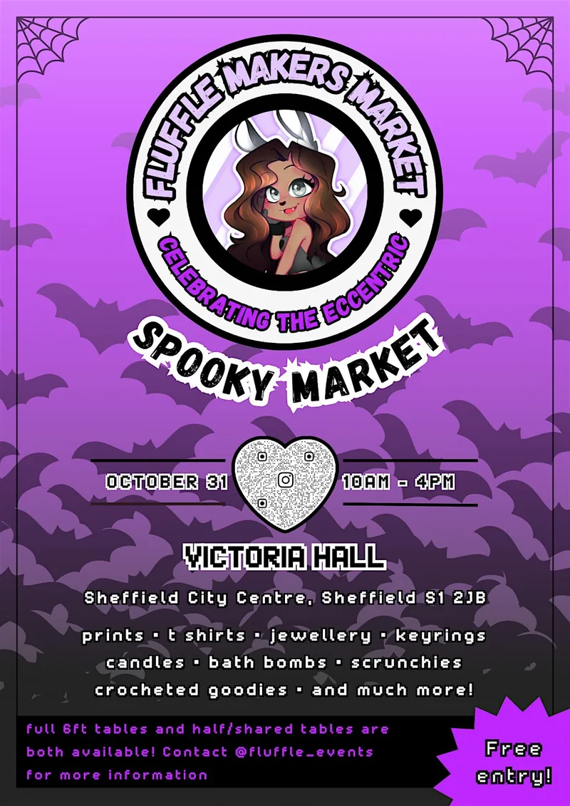 Fluffle Makers Market 9: - The Spookiest Market in Sheffield