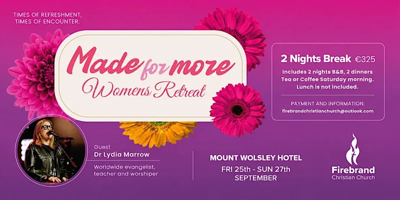 Made for More Firebrand Ladies Retreat 2026