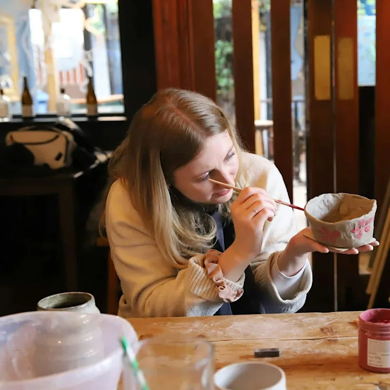 Pottery @ The Pub - Autumn Leaf Bowl Workshop - The Old Firestation Topsham