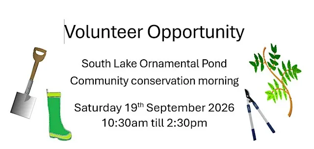 South Lake Ornamental Pond - Community conservation morning