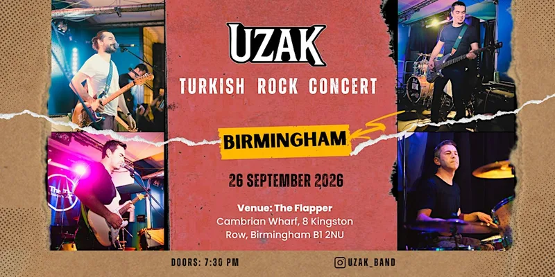 UzaK - Turkish Rock Concert @Birmingham