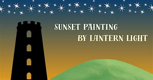 Sunset Painting by Lantern Light