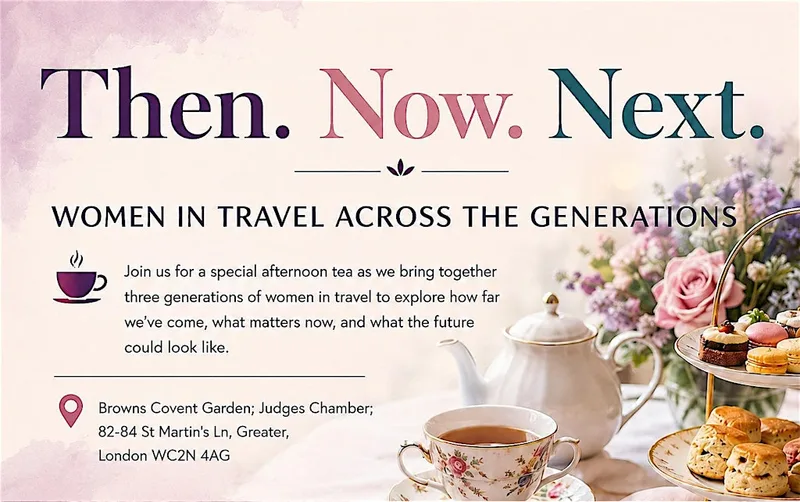 AWTE Afternoon Tea Social - Then. Now. Next.
