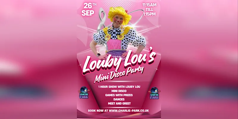 Louby Lou’s Mini Disco Party at Charlie Park