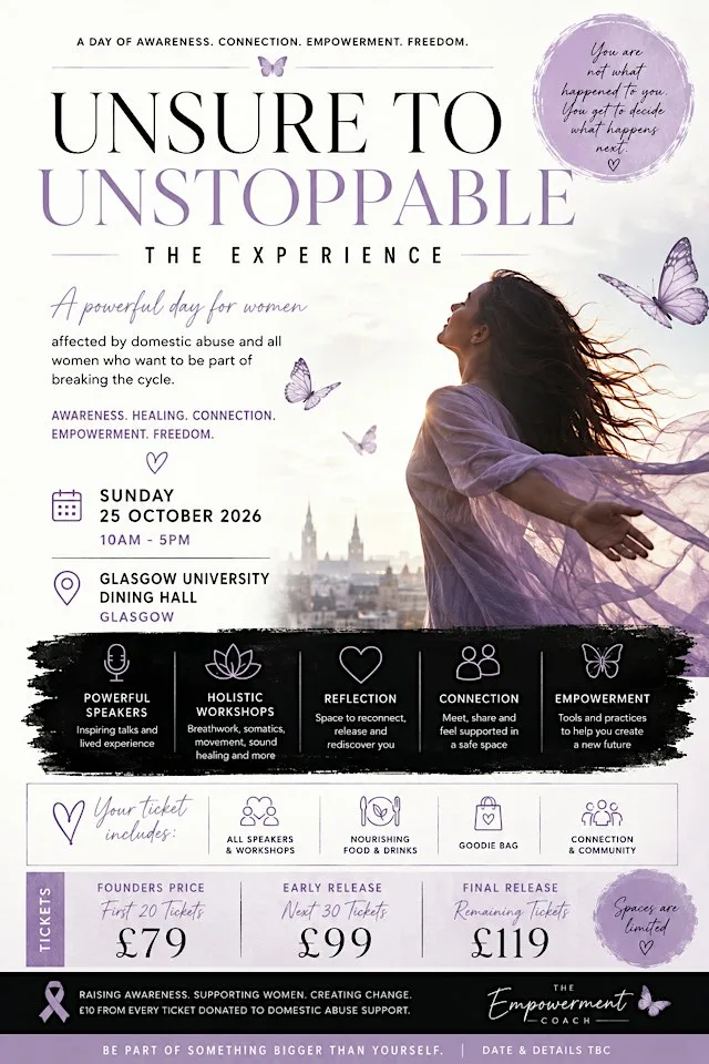 UNSURE TO UNSTOPPABLE- The Experience