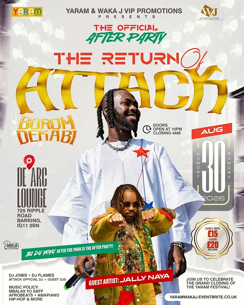 The Official After Party - The Return of Attack Borom Dekabi