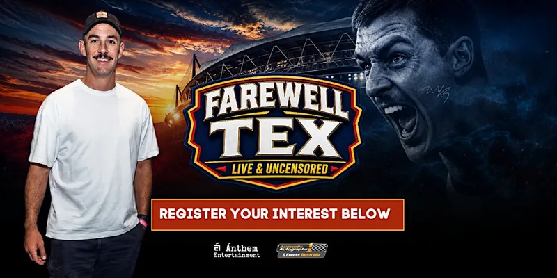 Register Your Interest to Farewell Tex Walker LIVE in Perth!