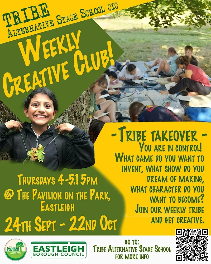 Tribe Weekly Creative Club @ The Pavilion on the Park (24 Sep - 22 Oct)