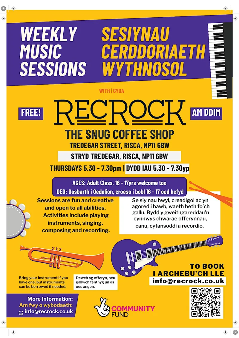 FREE Music Sessions in Risca