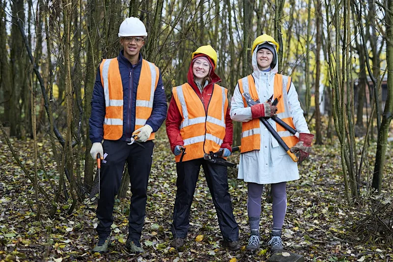 Citizen Forester Woodland Management at Big Wood, Manchester