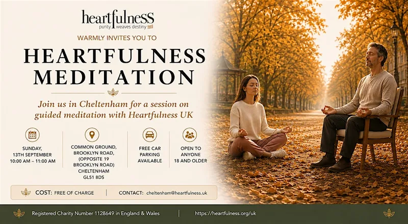 Heartfulness Meditation in Cheltenham | Free Event