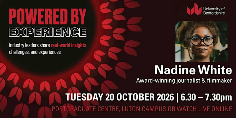 Nadine White: Powered by Experience (In-Person Ticket)