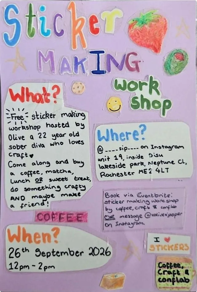 Sticker making Workshop