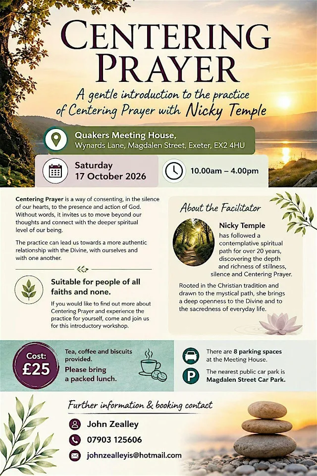 Centering Prayer Introductory Workshop