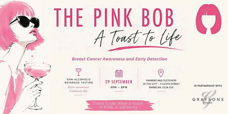 The Pink Bob Launch: A Toast to Life