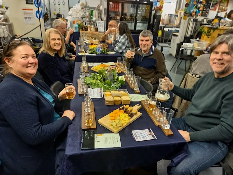 Guided Beer Tasting & Cheese Pairing Experience in a Brewery