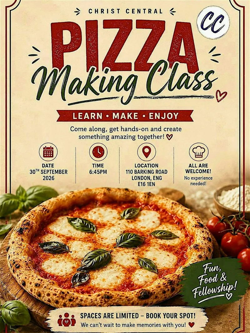 Pizza Making Class | Learn • Make • Enjoy