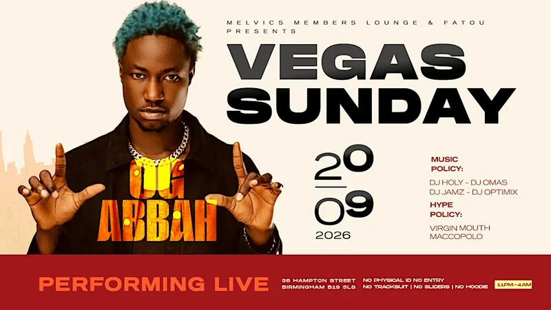OG ABBAH LIVE- VEGAS SUNDAY