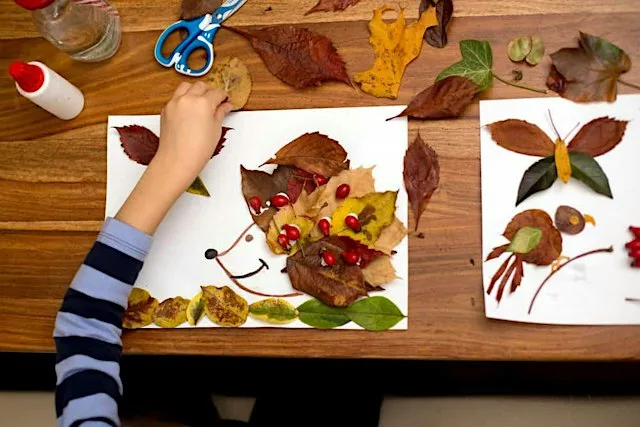 Little Autumn Club: Leaf Printing, Painting & Crafts