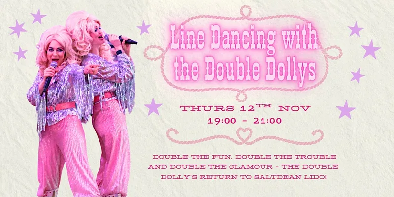 Line Dancing with the Double Dollys!