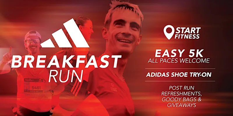 adidas x Start Fitness Breakfast Run