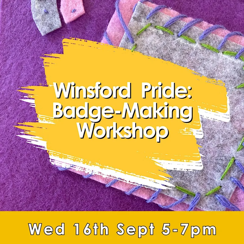 Winsford Pride Badge-making Workshop