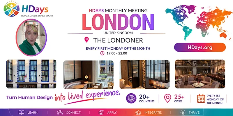 HDays Monthly Meeting in London at The Londoner