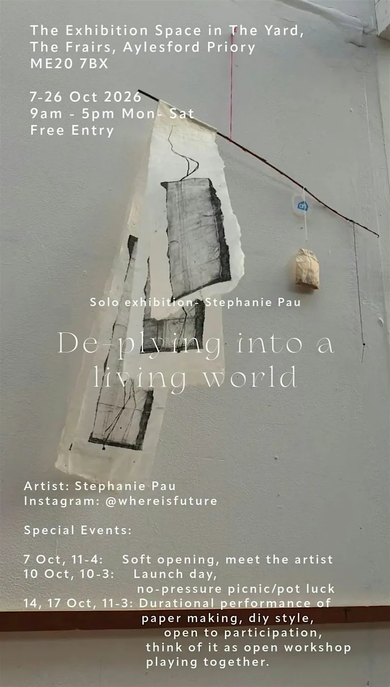 Art Exhibition: De plying into the living World - Stephanie Pau