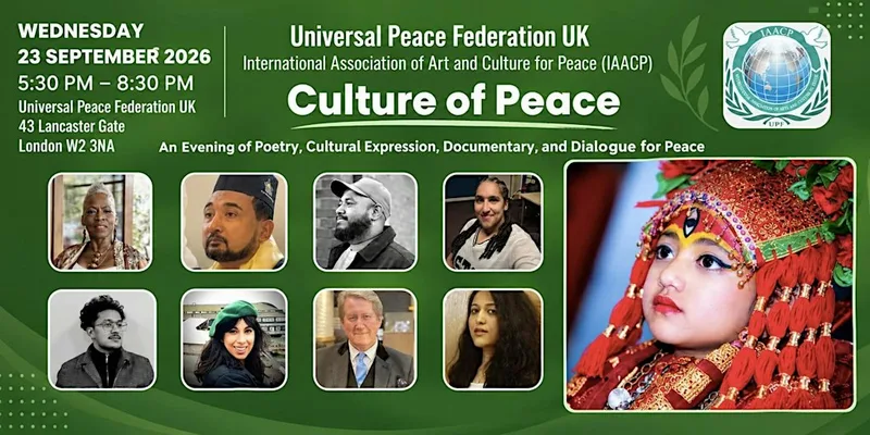 Culture of Peace: Poetry, Cultural Expression and Dialogue for Peace