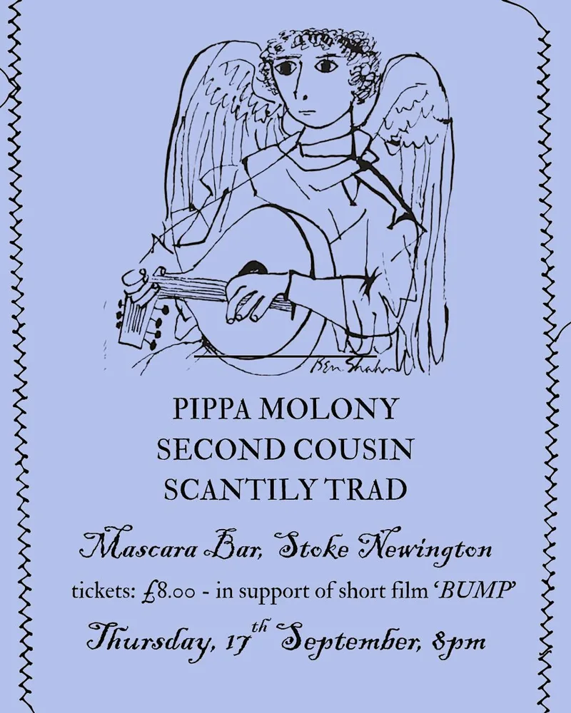 ⭐︎ Folk Fundraiser @ Mascara Bar, Stoke Newington ⭐︎