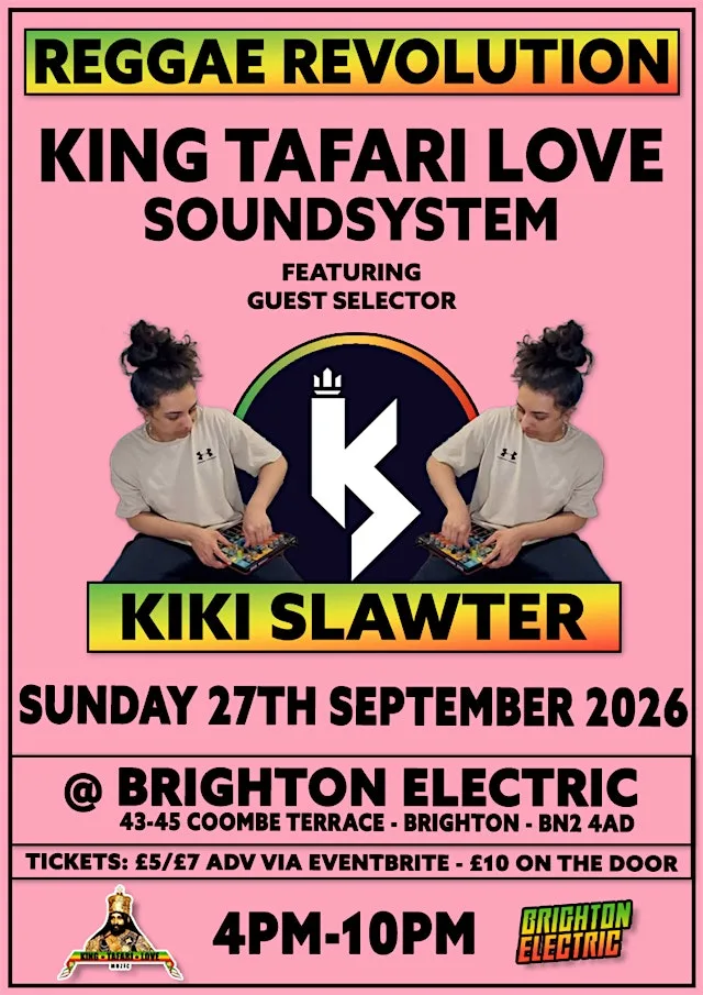 Reggae Revolution - King Tafari Love + Kiki Slawter