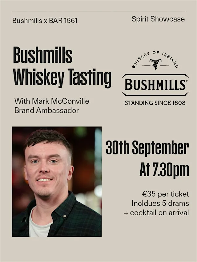 Bushmills Whiskey Tasting