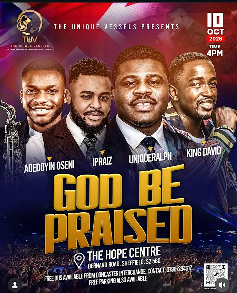 GOD BE PRAISED 2026 – A Night of Worship, Praise & Encounter
