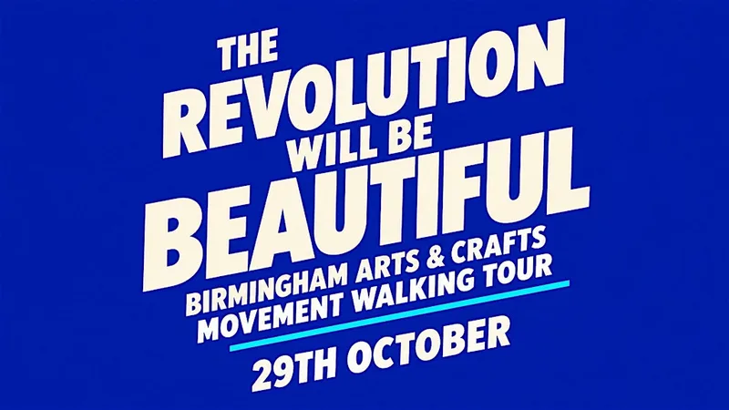 Birmingham Arts and Crafts Movement walking tour