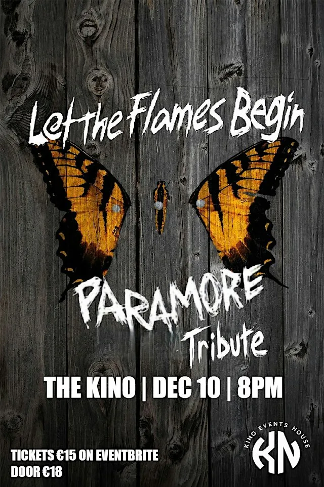 PARAMORE TRIBUTE - LET THE FLAMES BEGIN