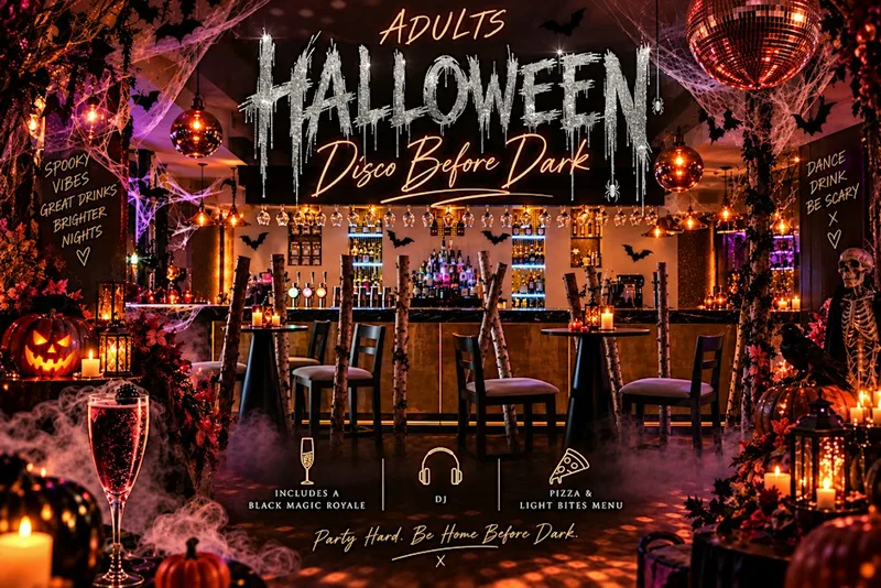 Adults Halloween Disco Before Dark