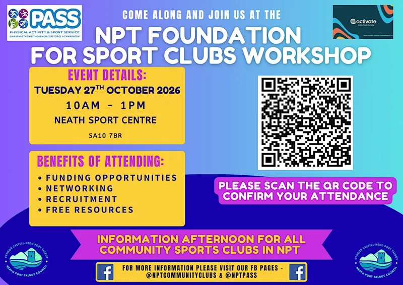 NPT Foundation For Sport Clubs Workshop - Attendees