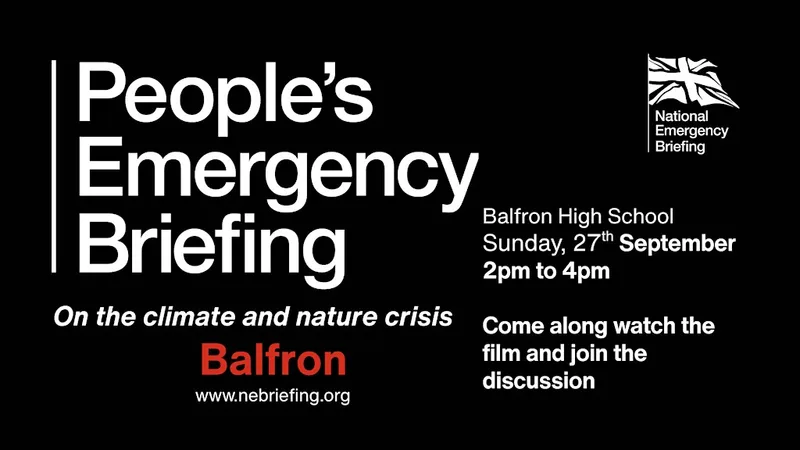 Screening of The People's National Emergency Briefing in Balfron
