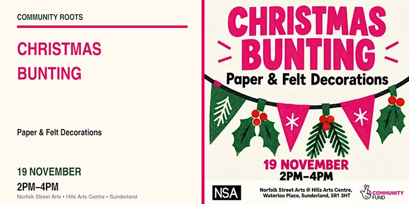 Christmas Bunting: Paper and Felt Decorations