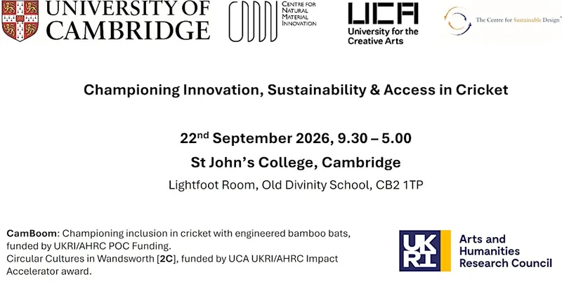 Championing Innovation, Sustainability & Access in Cricket Conference