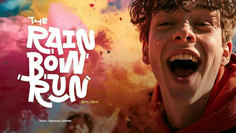 The Rainbow Run - charity colour run